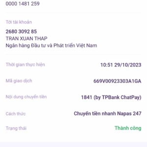 💛 51841 ĐÃ BAY 💛