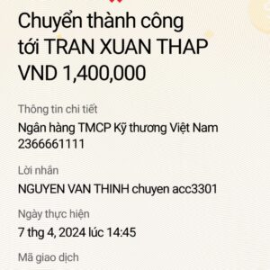 💛 3301 ĐÃ BAY 💛