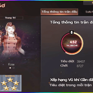 💚 MÃ CF 55187 💚 500K 💚 TREO~TỔNG TƯ LỆNH 5⭐ CẤP CAO - C4 có CỰU BINH