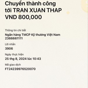 💛 53906 ĐÃ BAY 💛