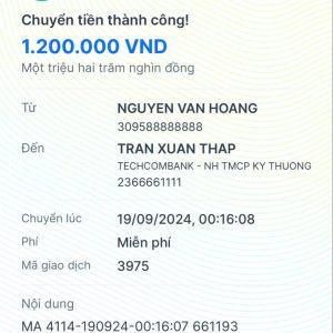 💛 4114 ĐÃ BAY 💛