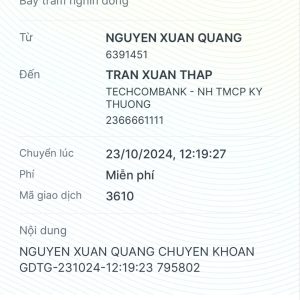 💛 54236 ĐÃ BAY 💛