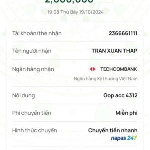 💛 4312 ĐÃ BAY 💛