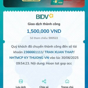 💛💛 55099 HOÀN TẤT TRẢ GÓP 💛💛 MÃ CF 55099 💗 8M5 💗 VIP 7 TỰ TIN~đã HƠN 60 TRIỆU 🔥 ALL CHẾ ĐỘ 30/06/2025 + 1M5 HOÀN TẤT