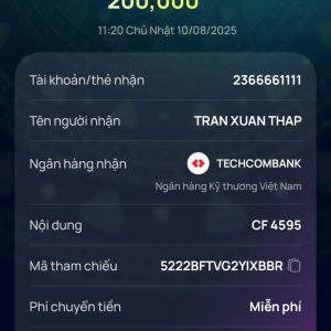 🔔 54508 ĐÃ BÁN 🔔 💚 MÃ CF 54595 💚 200K 💚 xLỤC VIP LIÊN THANH+NVẬT TẨY_BÁU VẬT XINH