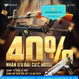 💚 MÃ CF 56824 💚 450K 💚 x2 AK47 10TH chuẩn thi đấu CHO ACE LUYỆN TẬP PLAY 🔥
